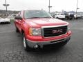 2009 Fire Red GMC Sierra 1500 SLE Extended Cab 4x4  photo #2