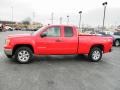 2009 Fire Red GMC Sierra 1500 SLE Extended Cab 4x4  photo #4