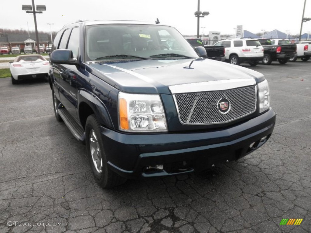 2006 Escalade AWD - Rip Tide Blue / Shale photo #2