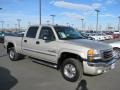 Silver Birch Metallic 2004 GMC Sierra 2500HD SLE Crew Cab 4x4