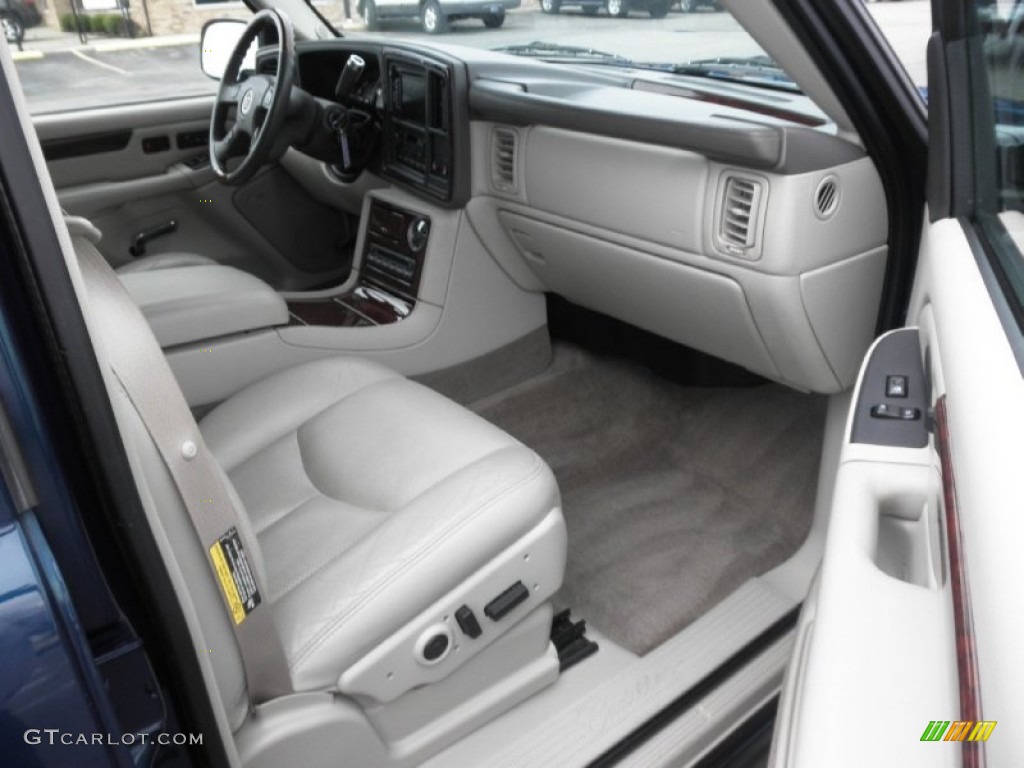 2006 Escalade AWD - Rip Tide Blue / Shale photo #24