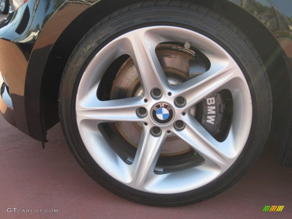 2008 1 Series 135i Coupe - Black Sapphire Metallic / Black photo #13