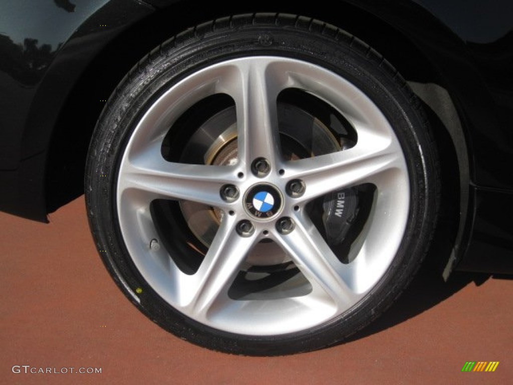 2008 1 Series 135i Coupe - Black Sapphire Metallic / Black photo #15