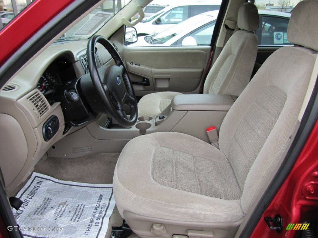Medium Parchment Interior 2005 Ford Explorer XLT 4x4 Photo #62454295