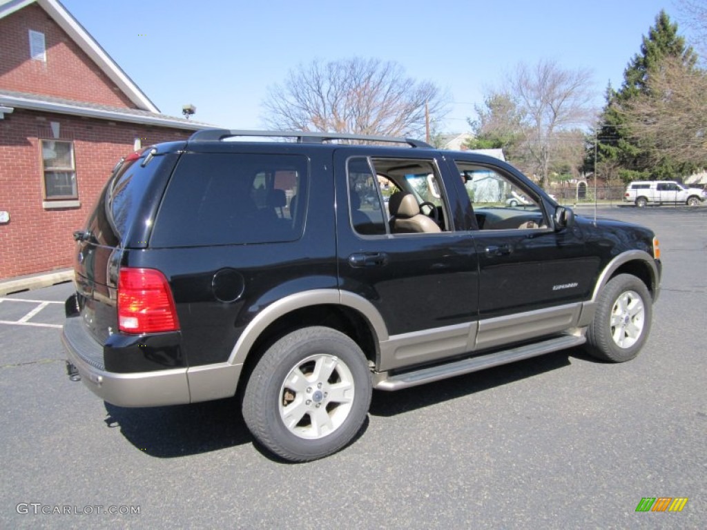 2004 Explorer Eddie Bauer 4x4 - Black / Medium Parchment photo #8