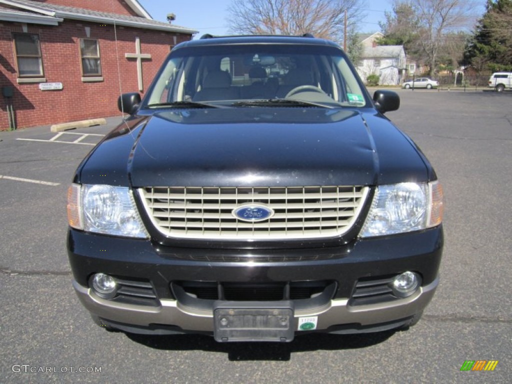 2004 Explorer Eddie Bauer 4x4 - Black / Medium Parchment photo #12