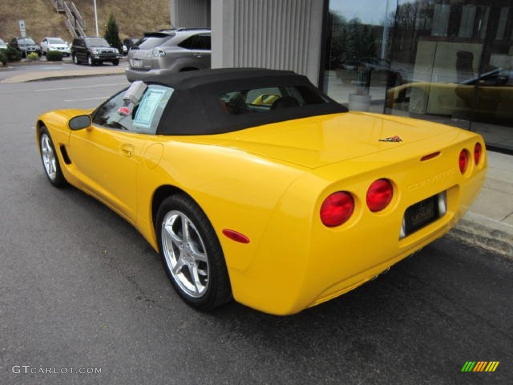 Millenium Yellow 2004 Chevrolet Corvette Convertible Exterior Photo #62454796