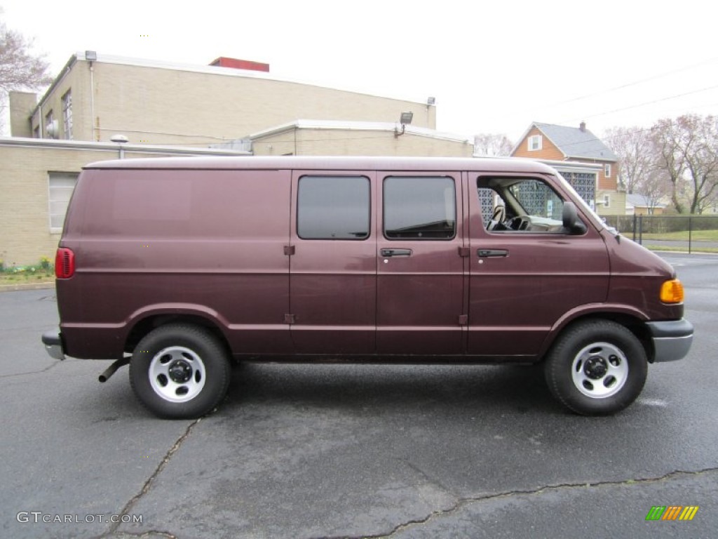 Director Red Metallic 2003 Dodge Ram Van 1500 Cargo Exterior Photo #62454829
