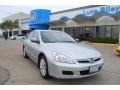 2006 Alabaster Silver Metallic Honda Accord EX-L V6 Sedan  photo #1