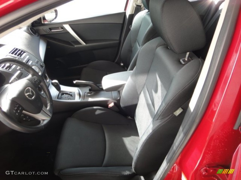 2010 MAZDA3 s Sport 4 Door - True Red / Black photo #8