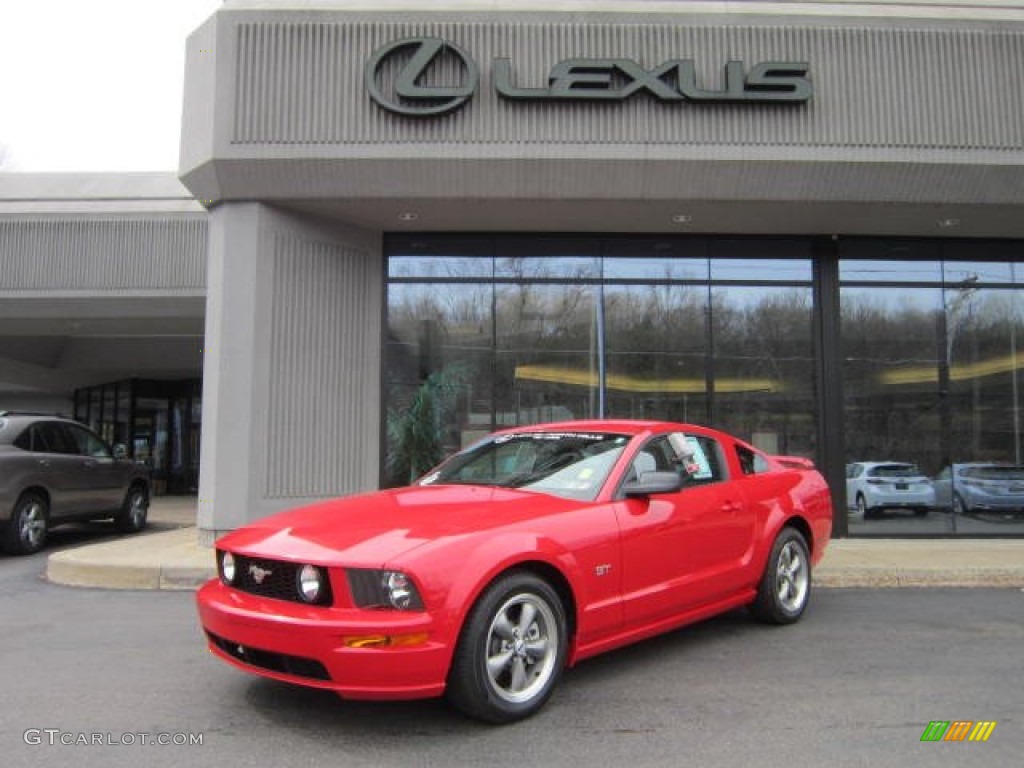 2006 Mustang GT Premium Coupe - Torch Red / Dark Charcoal photo #1