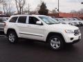 2012 Stone White Jeep Grand Cherokee Laredo X Package 4x4  photo #2