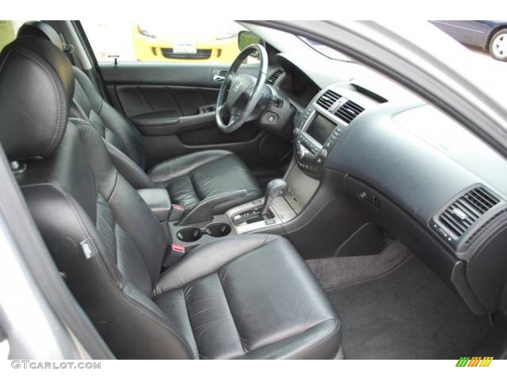 2006 Accord EX-L V6 Sedan - Alabaster Silver Metallic / Black photo #23