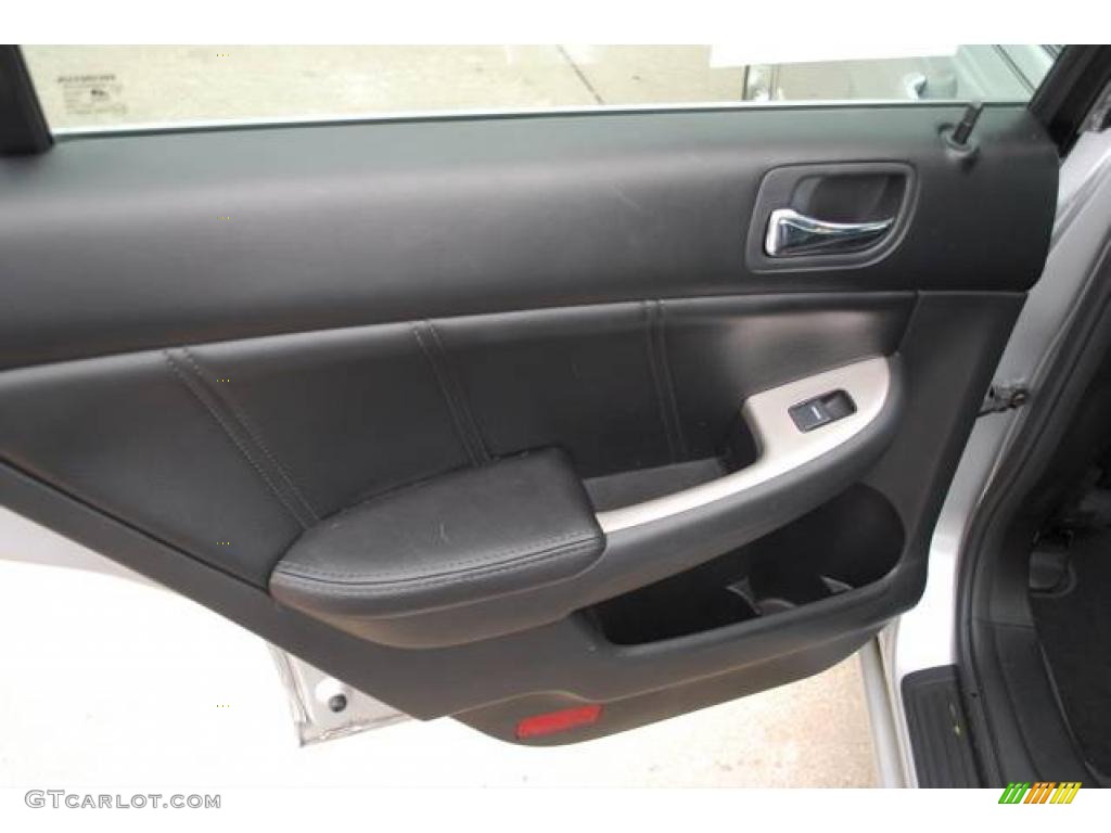 2006 Accord EX-L V6 Sedan - Alabaster Silver Metallic / Black photo #26