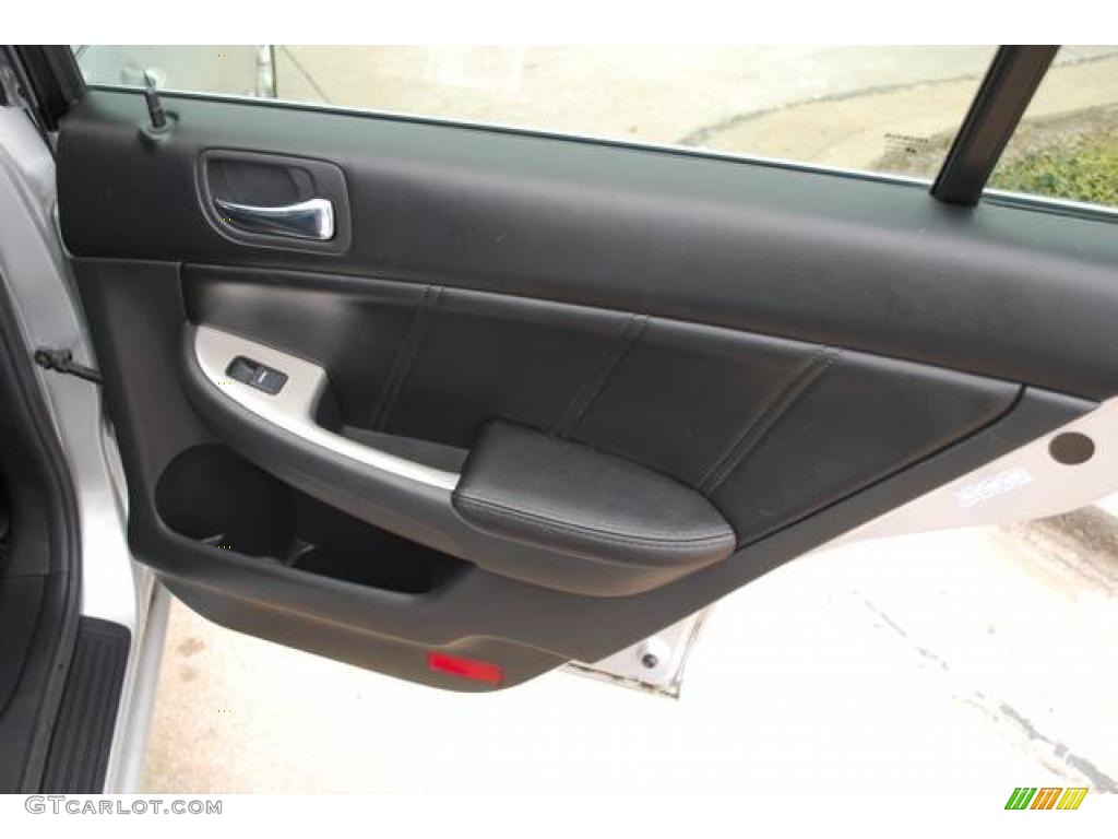 2006 Accord EX-L V6 Sedan - Alabaster Silver Metallic / Black photo #30