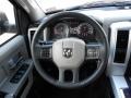 Dark Slate Gray/Medium Graystone 2012 Dodge Ram 1500 Lone Star Crew Cab Steering Wheel