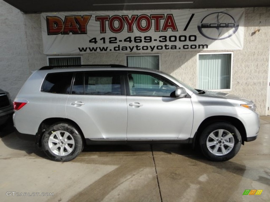 2012 Highlander SE 4WD - Classic Silver Metallic / Ash photo #1