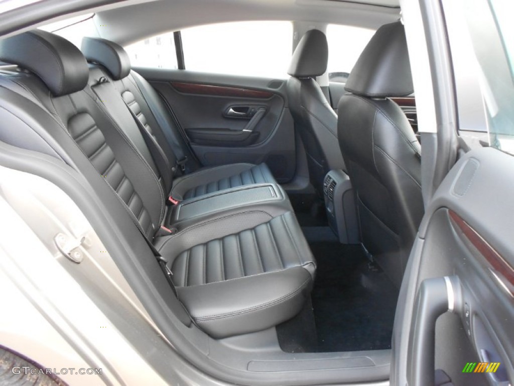 Black Interior 2012 Volkswagen CC Lux Plus Photo #62457088