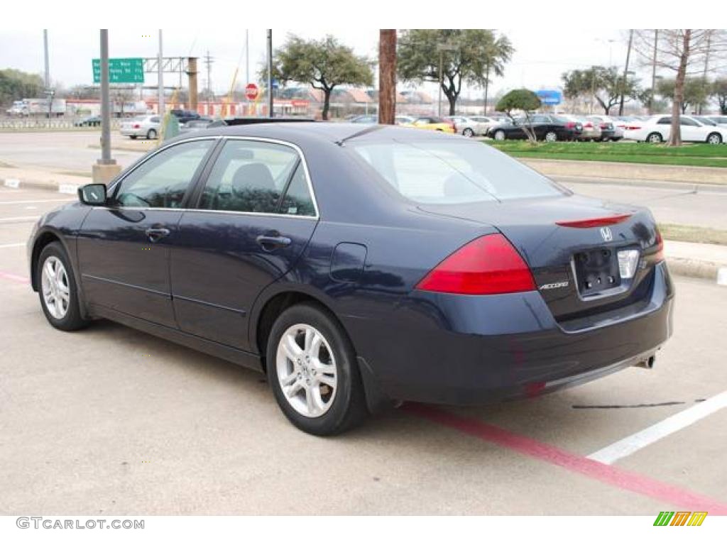 2006 Accord EX Sedan - Royal Blue Pearl / Gray photo #5