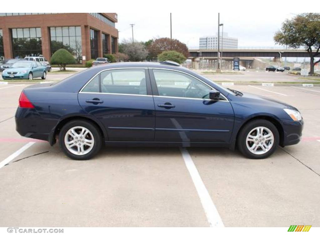 2006 Accord EX Sedan - Royal Blue Pearl / Gray photo #8