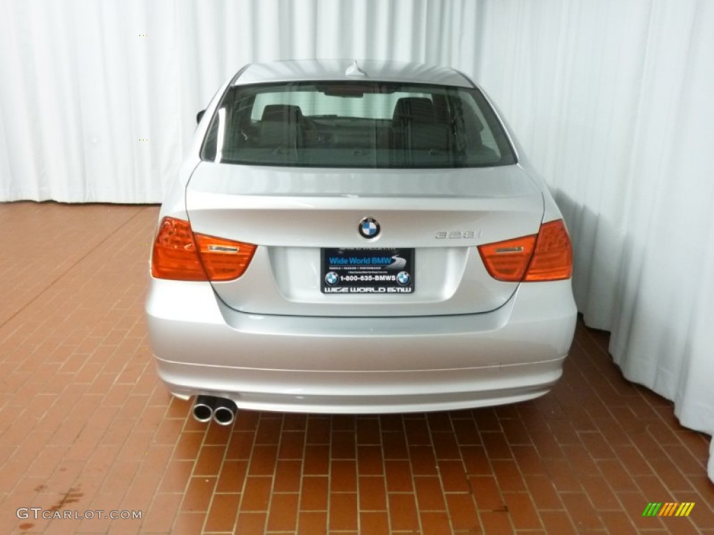 2011 3 Series 328i xDrive Sedan - Titanium Silver Metallic / Black photo #5