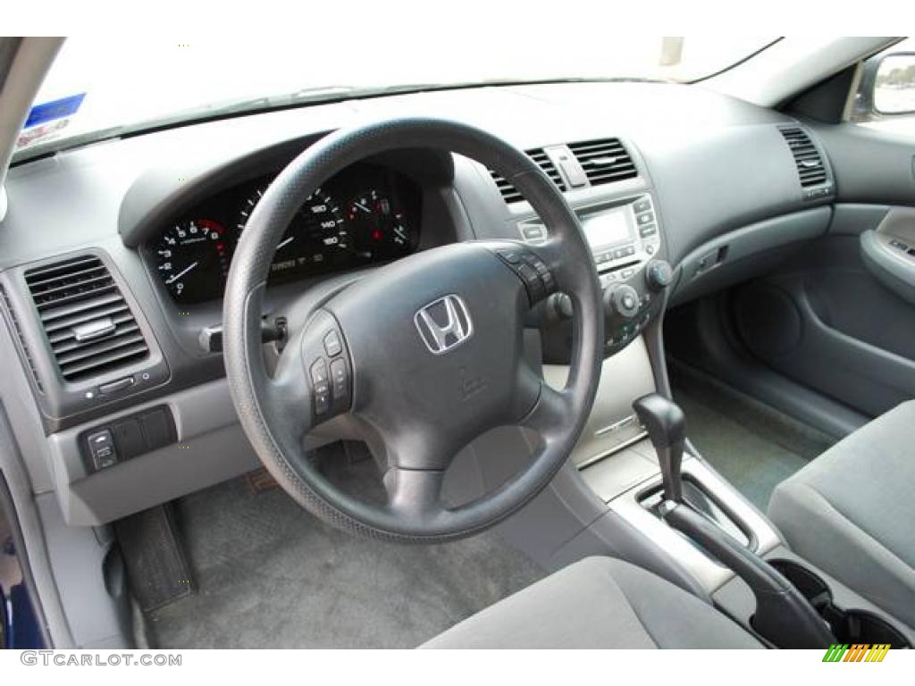 2006 Accord EX Sedan - Royal Blue Pearl / Gray photo #13