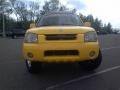 2001 Solar Yellow Nissan Frontier SE V6 Crew Cab  photo #2