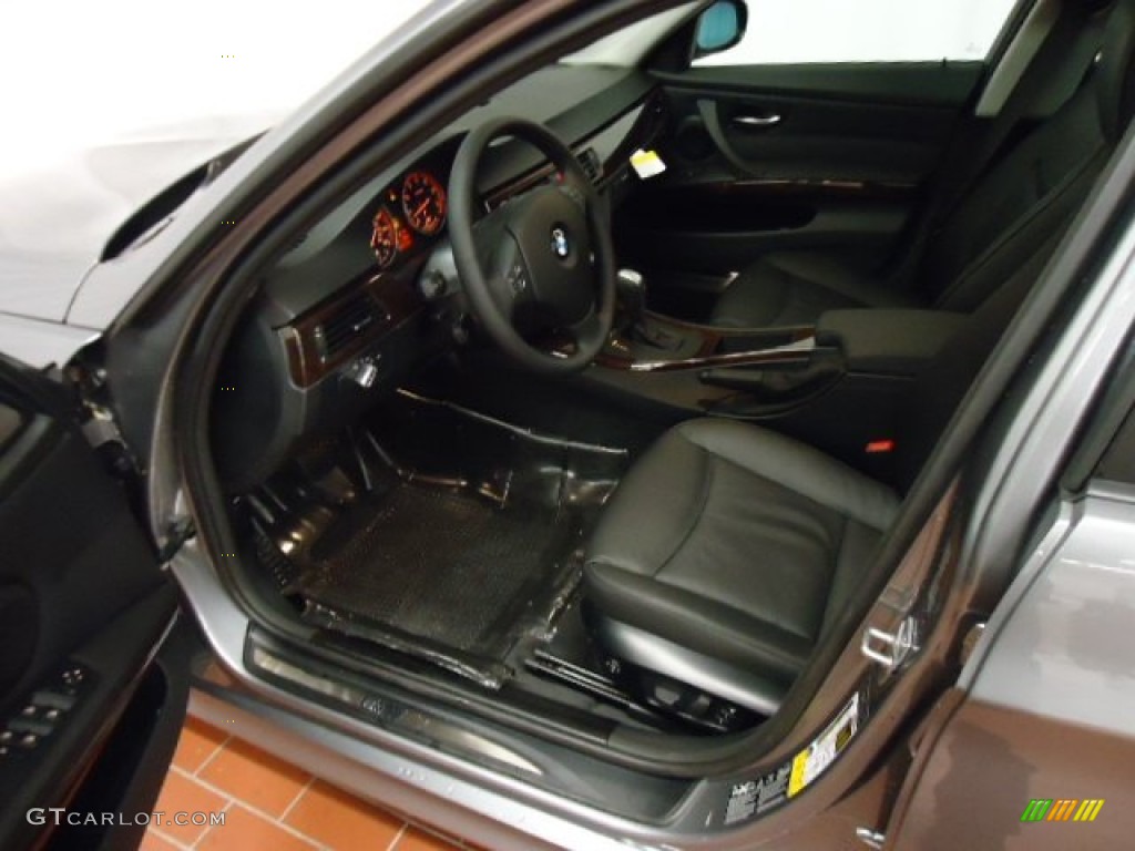 2011 3 Series 328i xDrive Sedan - Space Gray Metallic / Black photo #8