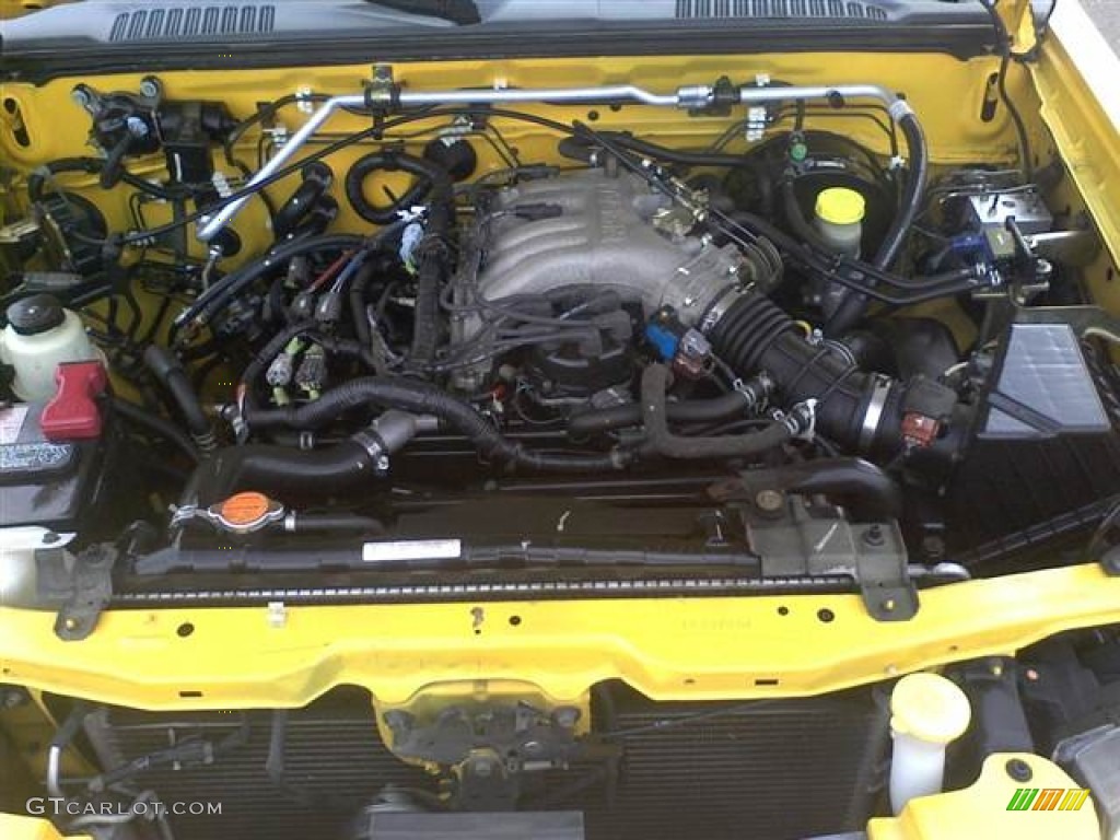 2001 Nissan Frontier SE V6 Crew Cab 3.3 Liter SOHC 12-Valve V6 Engine Photo #62458028