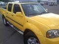 2001 Solar Yellow Nissan Frontier SE V6 Crew Cab  photo #21