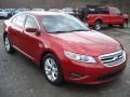 Red Candy Metallic 2010 Ford Taurus SEL Exterior