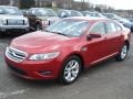 Red Candy Metallic 2010 Ford Taurus SEL Exterior