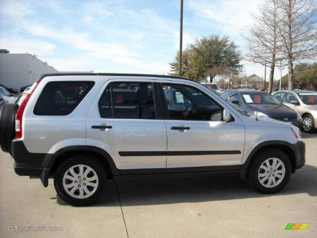 2006 CR-V EX 4WD - Alabaster Silver Metallic / Black photo #8