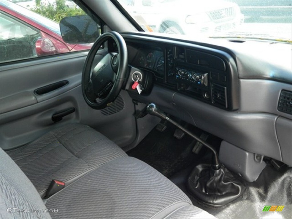 1997 Ram 1500 SLT Regular Cab - Black / Agate photo #9