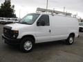 2008 Oxford White Ford E Series Van E350 Super Duty Commericial  photo #3