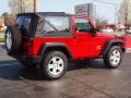 Flame Red - Wrangler X 4x4 Photo No. 3