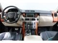 Navy Blue/Parchment 2009 Land Rover Range Rover Supercharged Dashboard