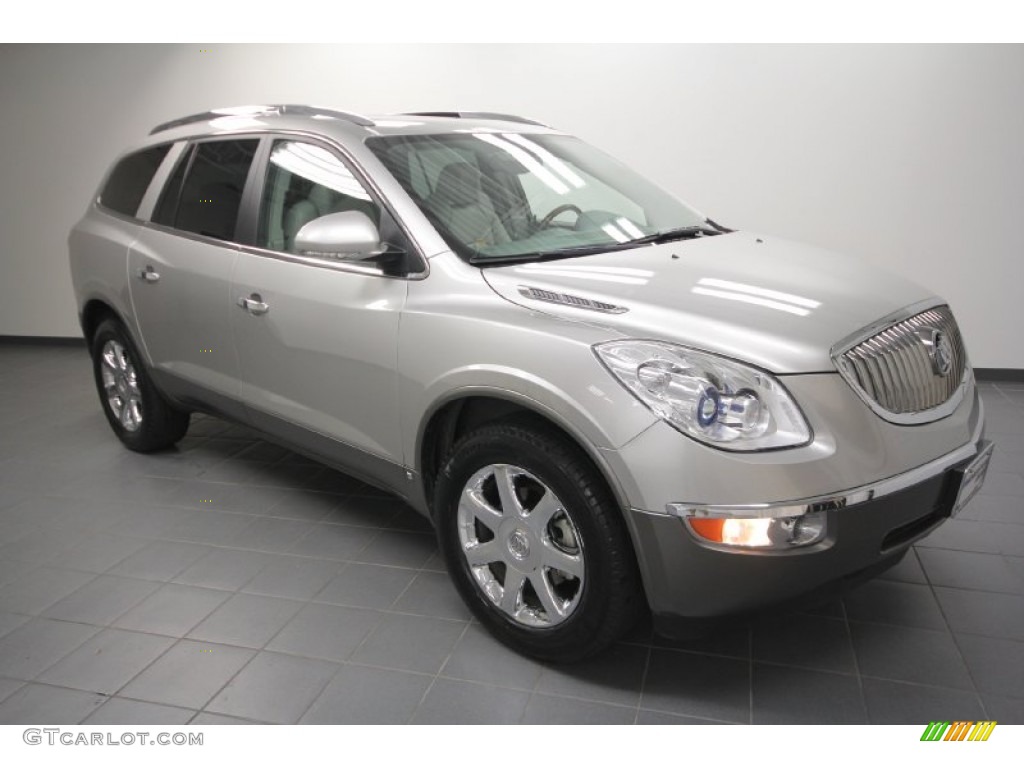 2008 Enclave CXL - Gold Mist Metallic / Cashmere/Cocoa photo #1