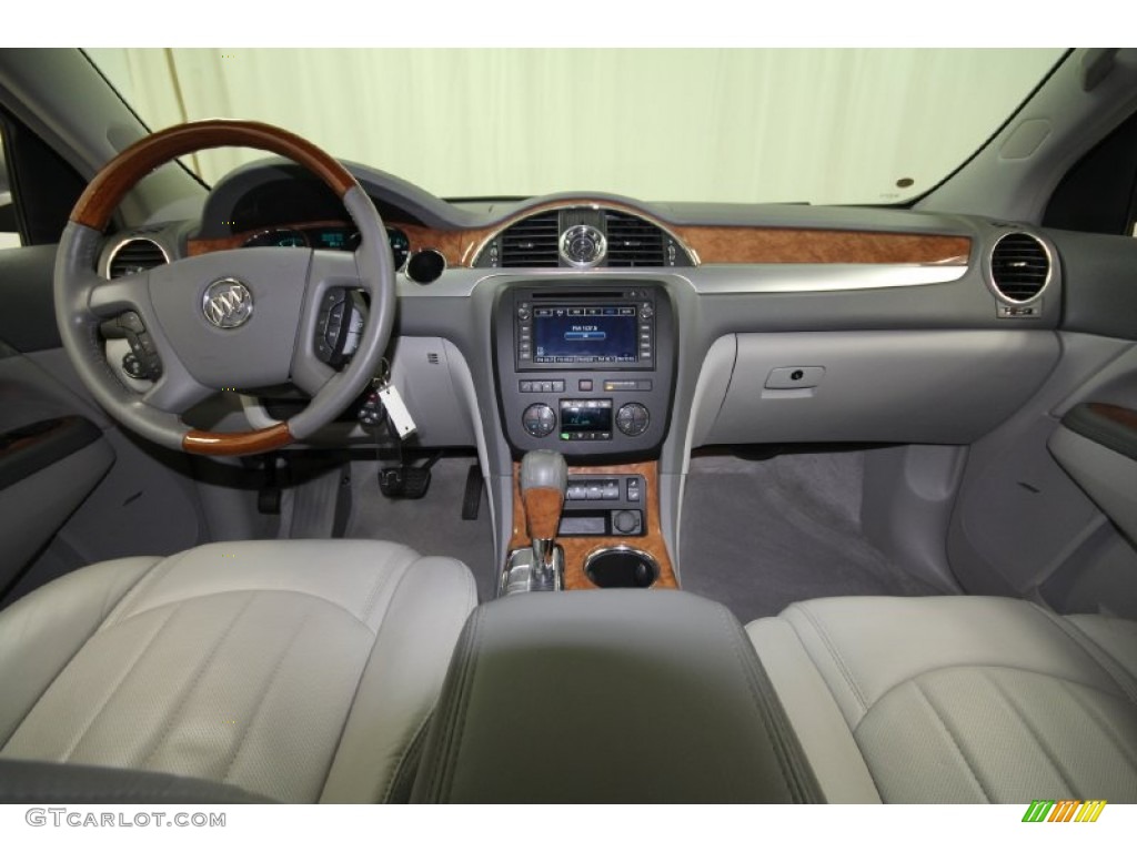 2008 Enclave CXL - Gold Mist Metallic / Cashmere/Cocoa photo #4