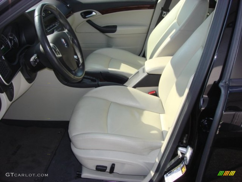 Parchment Interior 2008 Saab 9-3 2.0T Sport Sedan Photo #62462080