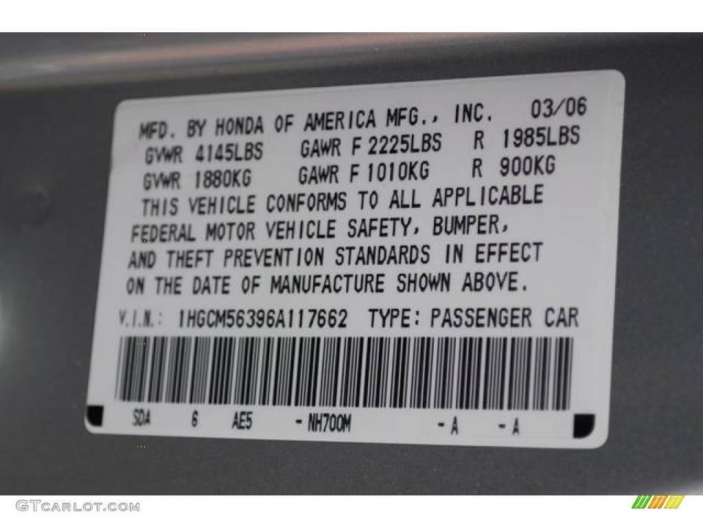 2006 Accord SE Sedan - Alabaster Silver Metallic / Black photo #41