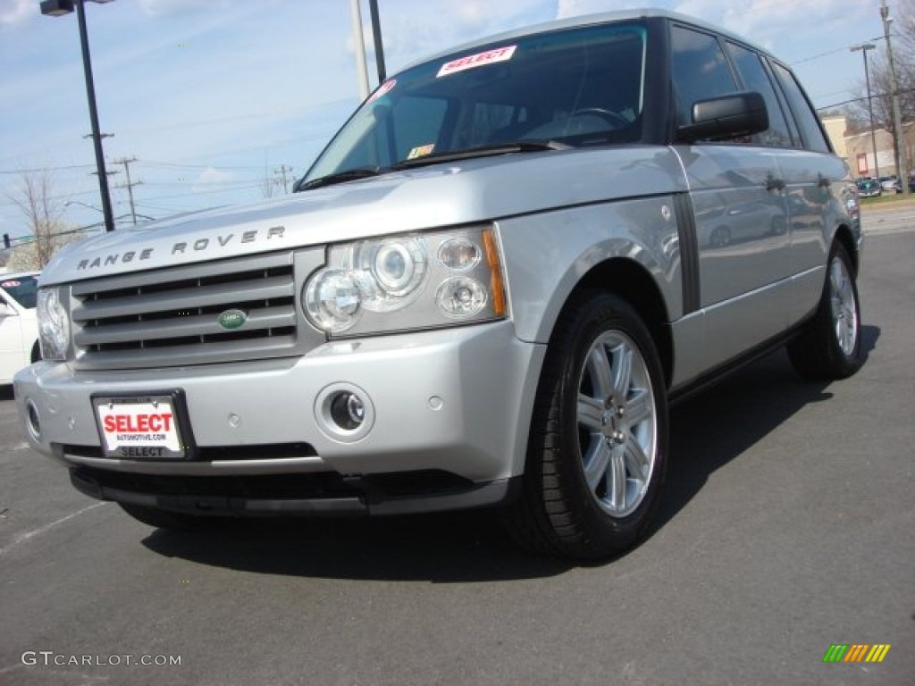 2006 Range Rover HSE - Zambezi Silver Metallic / Charcoal/Jet photo #1