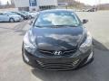 2012 Black Noir Pearl Hyundai Elantra Limited  photo #2