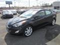 2012 Black Noir Pearl Hyundai Elantra Limited  photo #3