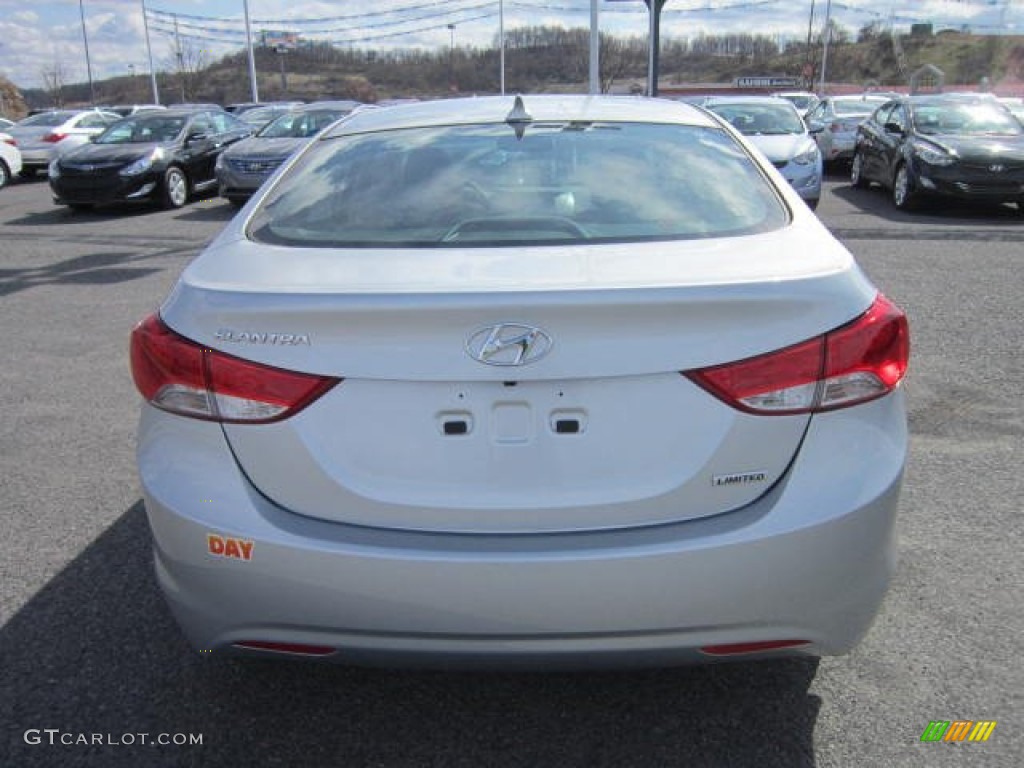 2012 Elantra Limited - Silver / Gray photo #6