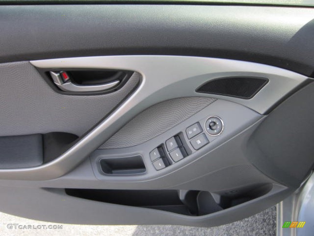 2012 Elantra Limited - Silver / Gray photo #16