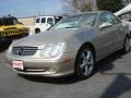 2004 Desert Silver Metallic Mercedes-Benz CLK 320 Coupe  photo #1