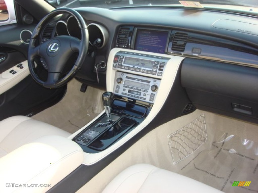 2009 Lexus SC 430 Pebble Beach Edition Convertible Ecru Dashboard Photo #62467447