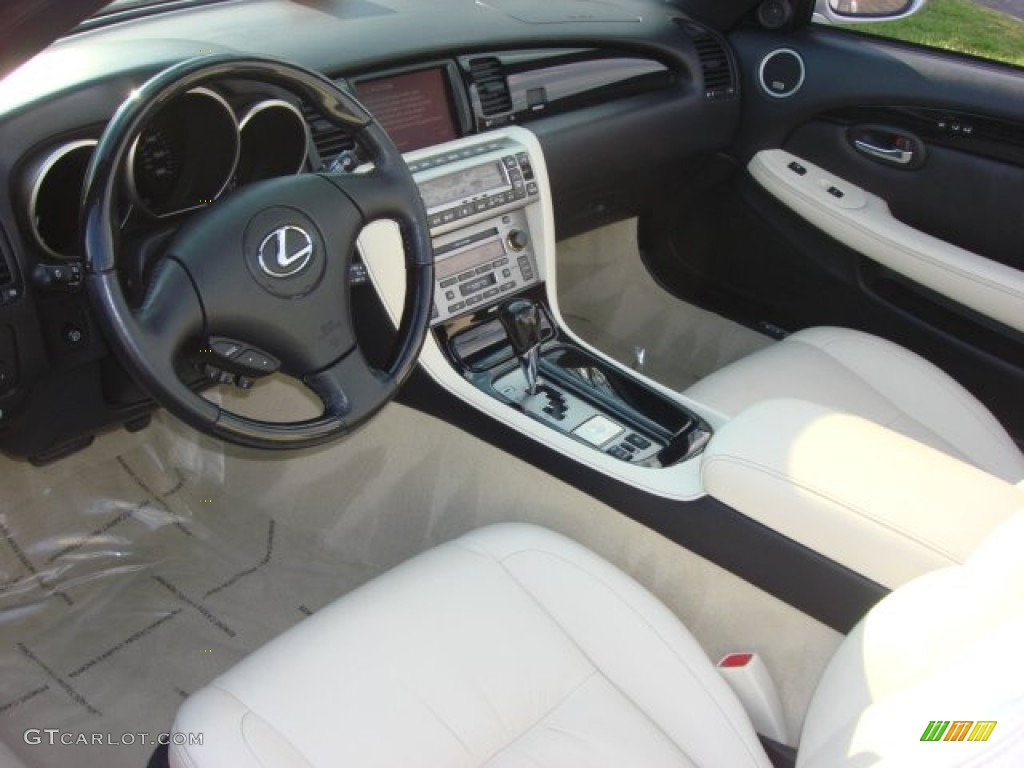Ecru Interior 2009 Lexus SC 430 Pebble Beach Edition Convertible Photo #62467456