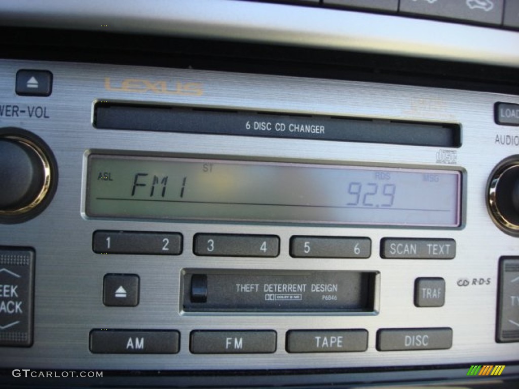 2009 Lexus SC 430 Pebble Beach Edition Convertible Audio System Photos